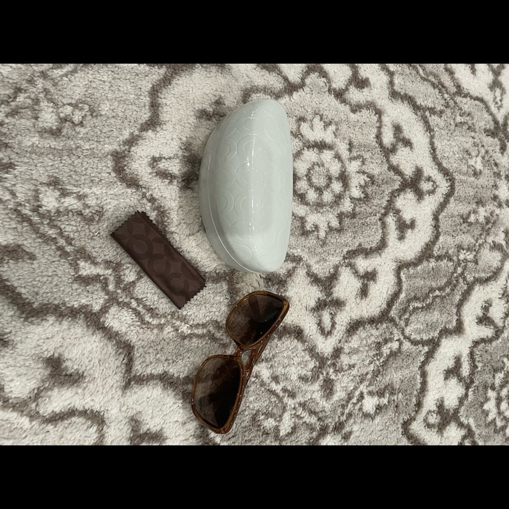 Vintage Brown coach sunglasses